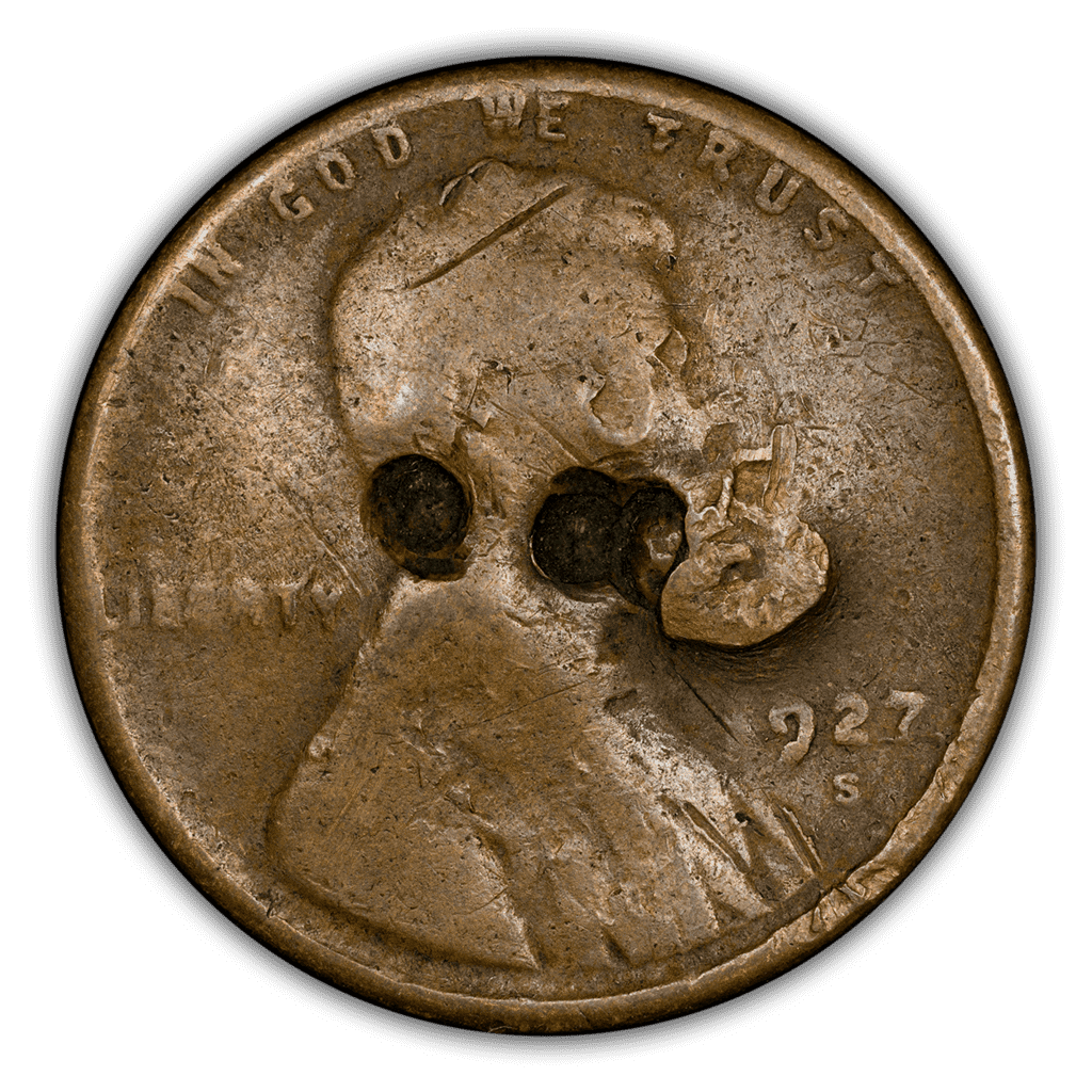 Mutilated Coin