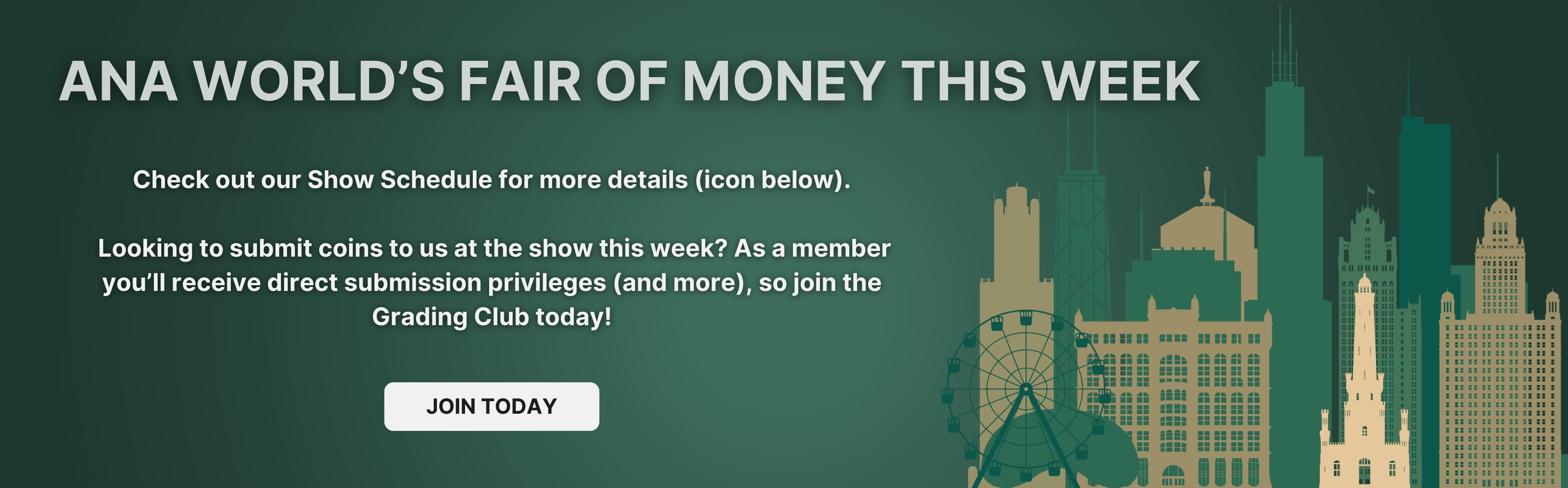 ANA World Fair of Money This Week